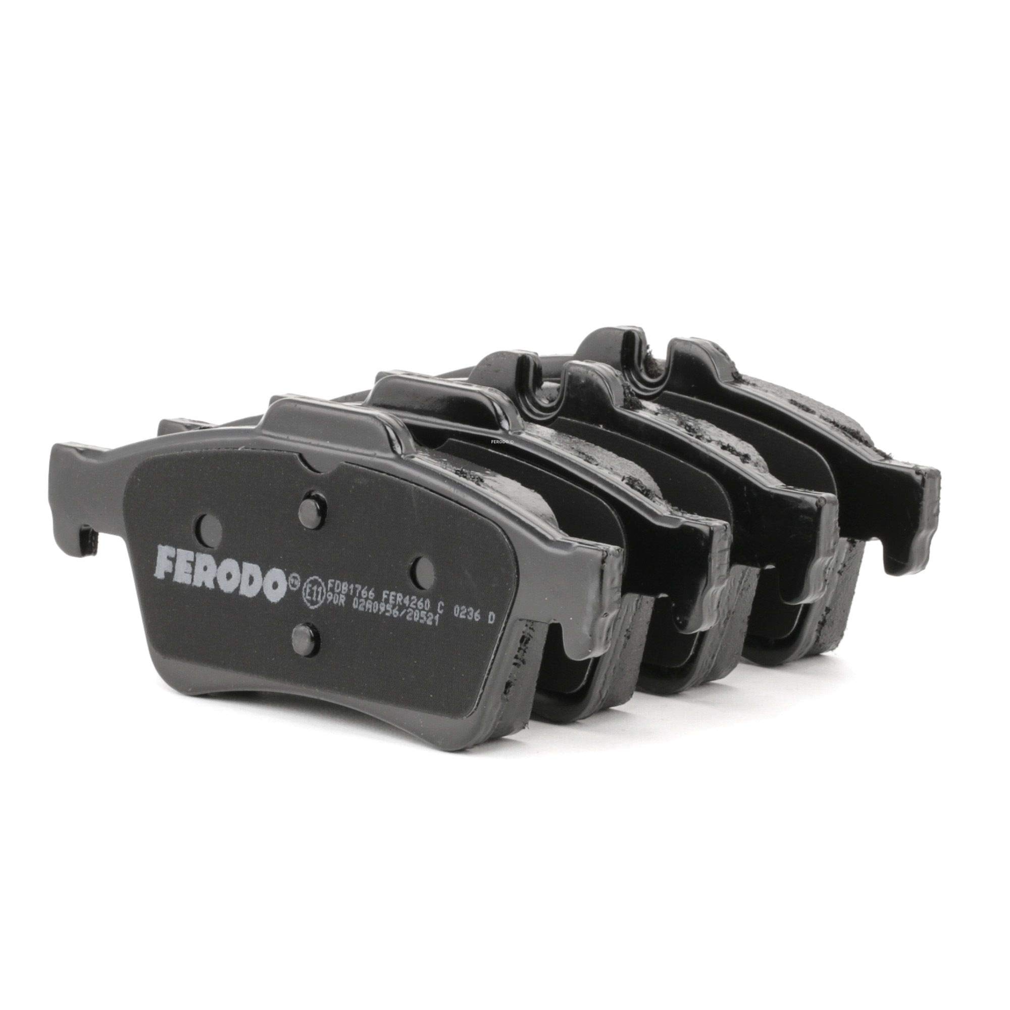 Ferodo Kit Pastiglie Freni Posteriore Non Predisposto Per Visualizzazione Avviso Usura Senza Accessori FDB1766-image