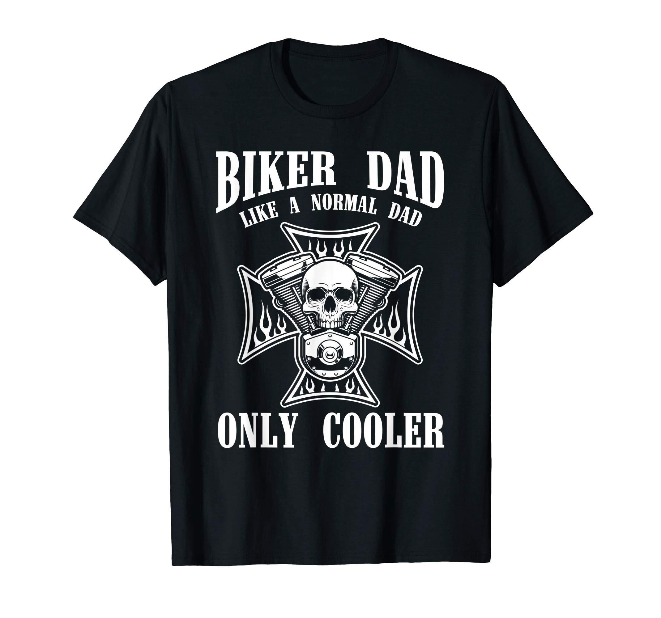Biking Men Fathers Day Gift Biker Dad Motorcycle Ride Biker T-ShirtOEKO-TEX STANDARD 100