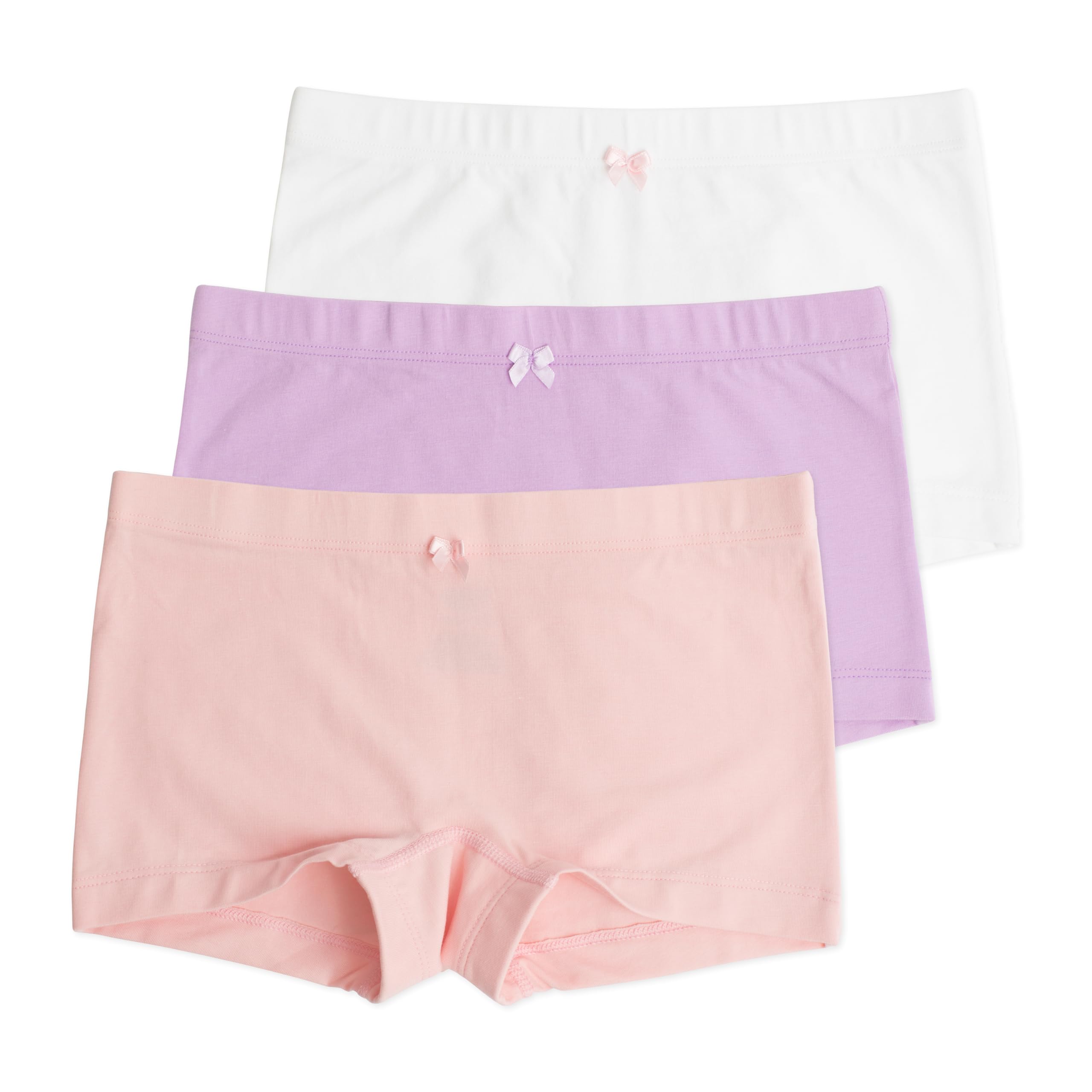Lucky & MeGirls Undershorts for Under Dresses and Uniforms, Sophie Shortie 3 Pack