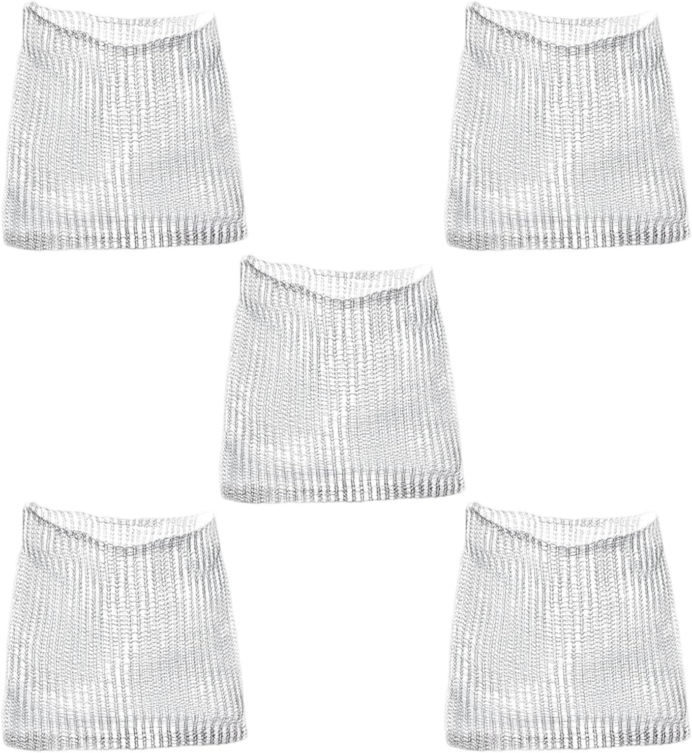 5Pcs Wire Speed Baskets Stainless Wire Baskets for Plant Root Protective Stainless Steel Protective Easy Installation