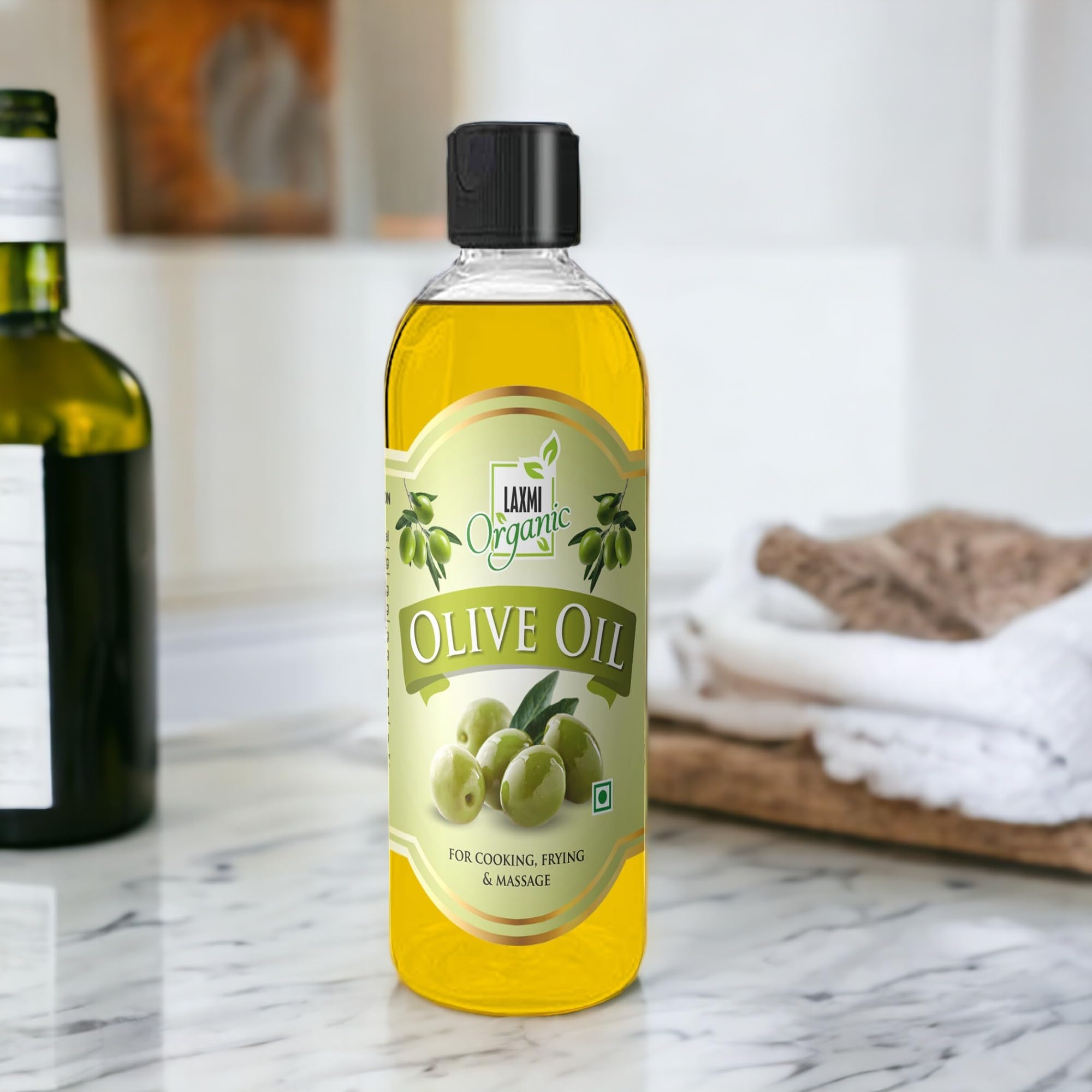 LAXMI ORGANIC Olive Oil Jaitun Ka Tel Tail Original Light Edible For Extra Baby Body Massage Hair Virgin Cooking Oils (200) (B0CWHFFMXQ) Amazon Price History, Amazon Price Tracker