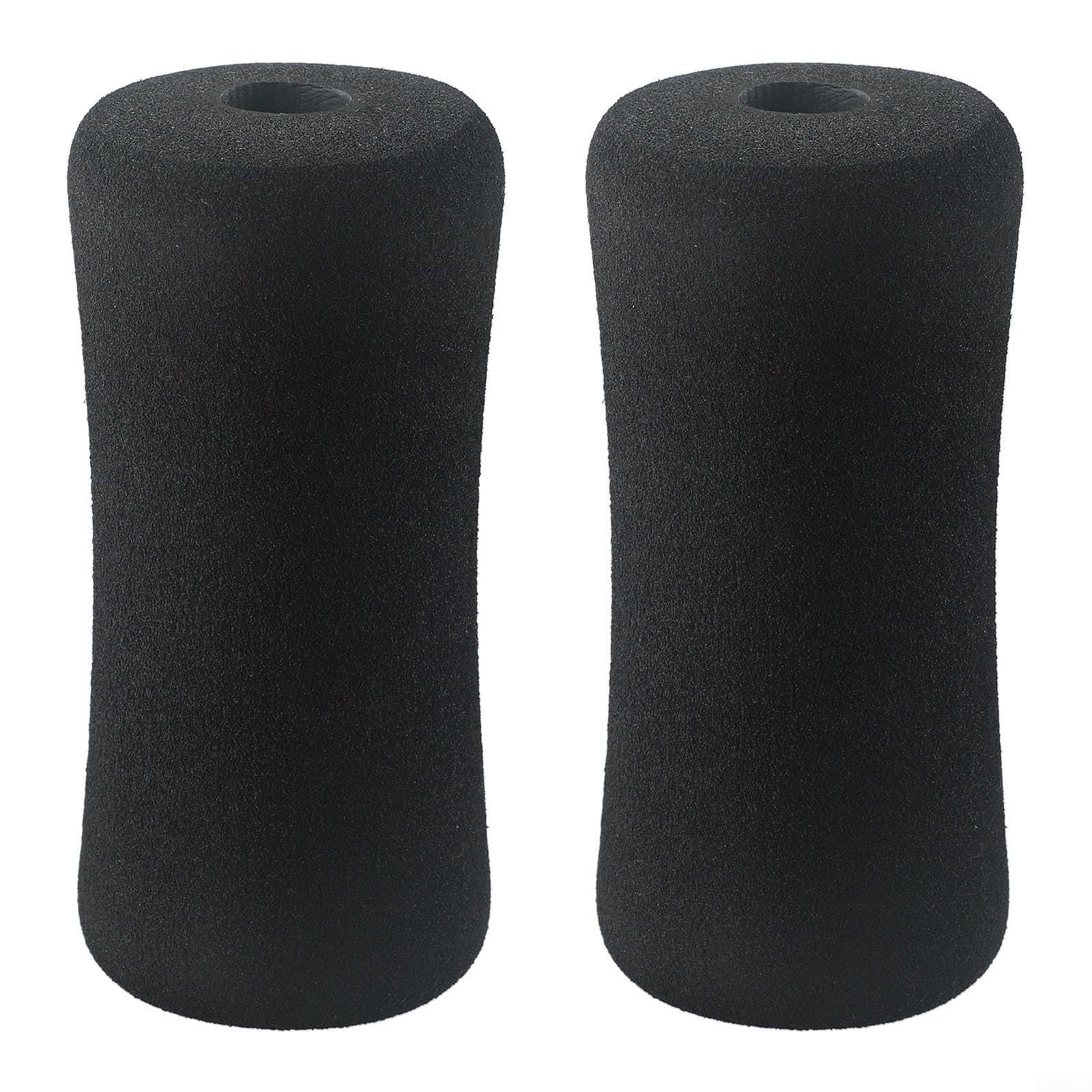 HaloModora Foot Foam Pads Rollers for Weight and Leg Extension Machine, High Density Replacement for 22-25mm Tubes, 7 Inch, 2 Pack(23 * 90 * 170mm)