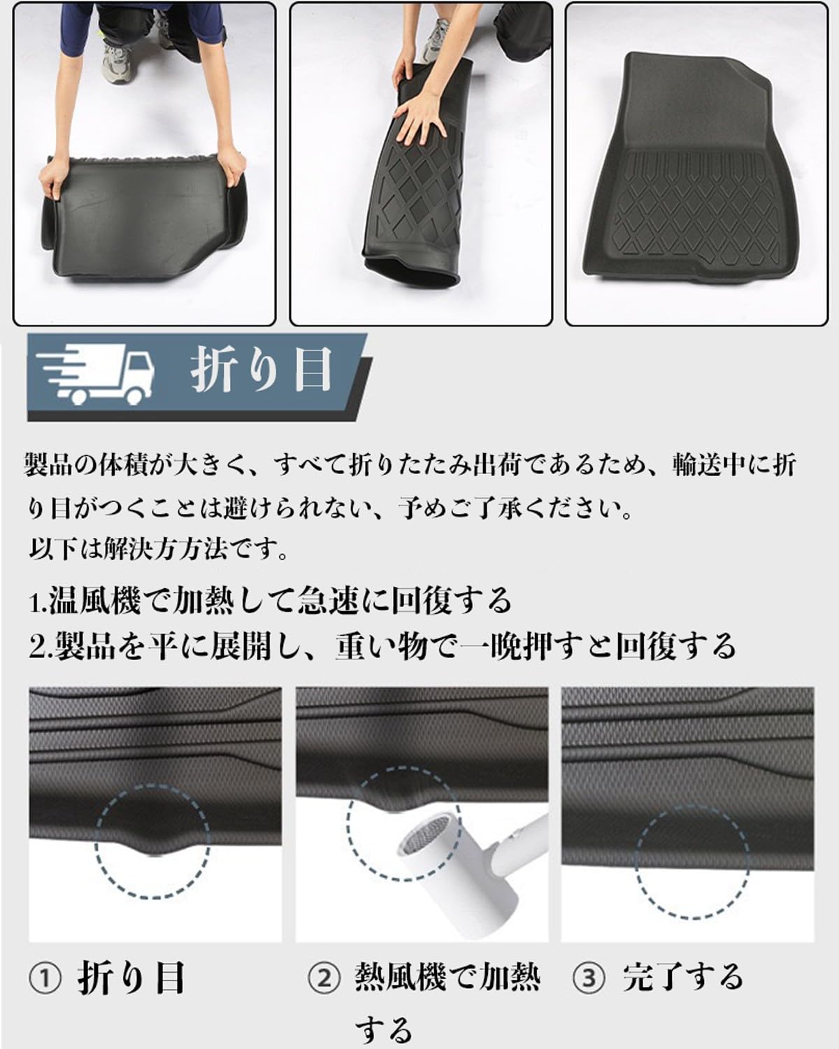 Amazon | JSCar pro.1 トヨタ RAV4 50系 3Dフロアマット+トランク