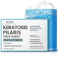 Vista 9 de KP Bump Eraser Body Set con 10% AHA Tratamiento de queratosis pilaris Loción de queratosis pilaris Exfoliante corporal Tratamiento