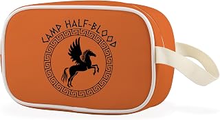 Percy Movie Gift Camp Half-blood Greek Mythology Gift Camp Half-Blood Long Island Clear Makeup Bag Bookish Gift (Camp Cbag)