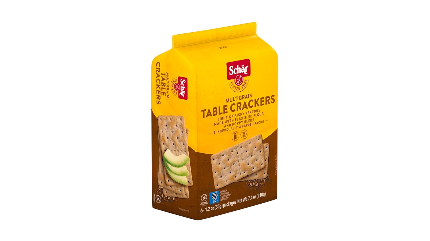 Schar Multigrain Table Crackers 5-Pack