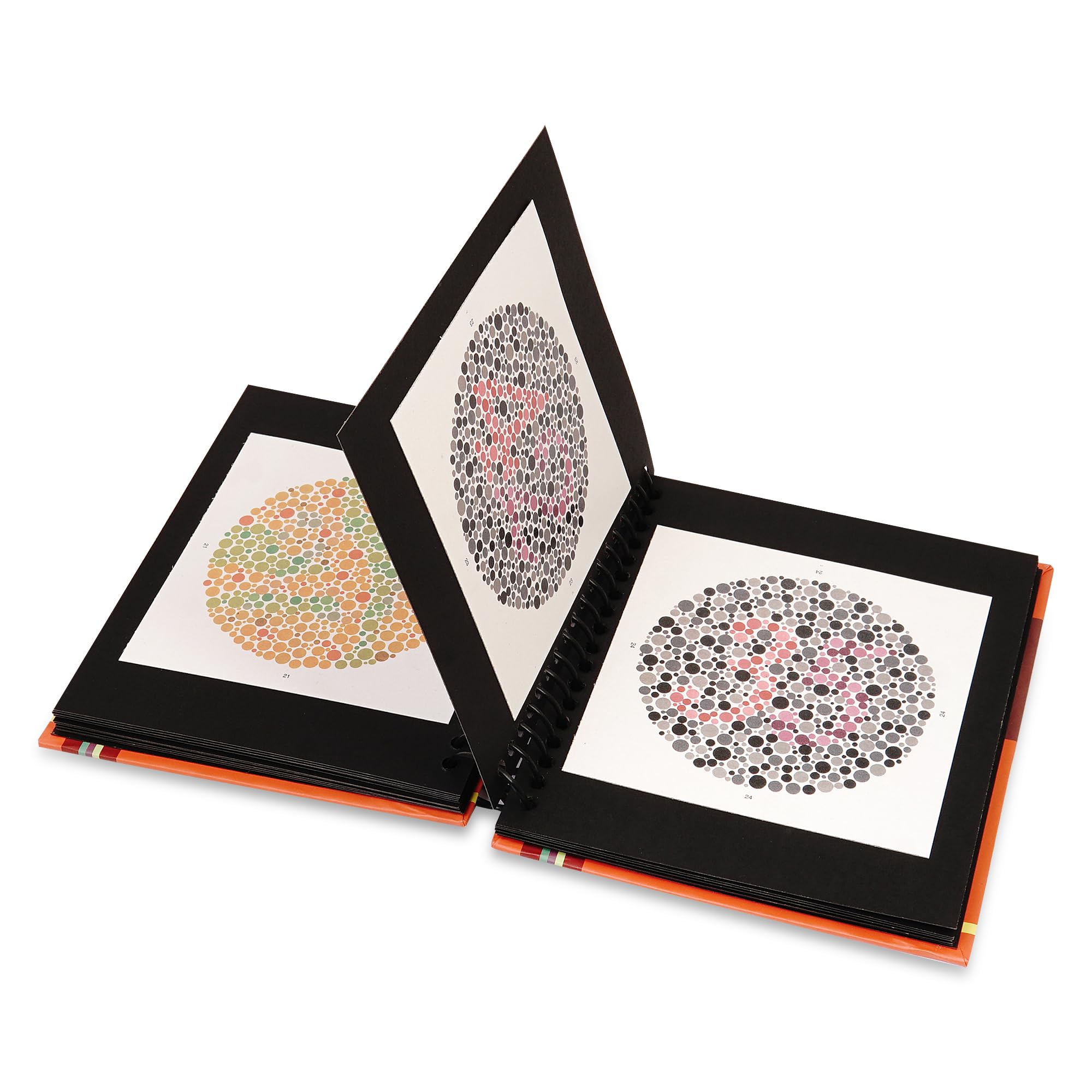 C.V.INSTRUMENTS Ishihara Test Chart Books for Color Deficiency | Test Chart Books with 38 Plates | Latest Edition Chart Books with user manual and One Eye model - Image 6 thumbnail