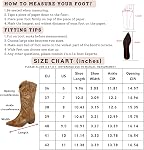 J's.o.l.e Women's Cowboy Boots Mid Wide Calf Snip Toe Fashion Cowgirl Boot Chunky Heel Embroideried Ladies Western Shoes