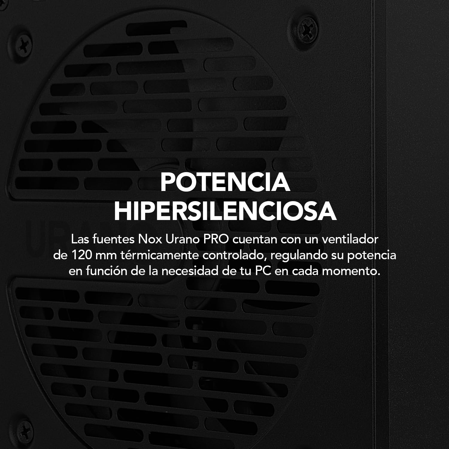 NOX Xtreme URANO Pro 550W 80 Plus Bronze–Fuente de Alimentación ATX,Ventilador Silencioso 120 mm PWM, Protección Integral (OVP, UVP, OPP, SCP, OTP), PFC Activo, Cables Planos Extra, Negro