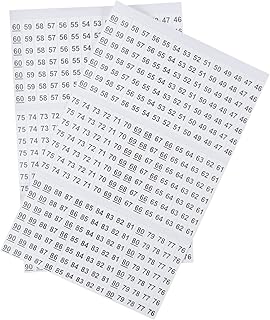 Gardner Bender 42-030 Wire Marker Booklet, 46 - 90, 10/Ea per Book