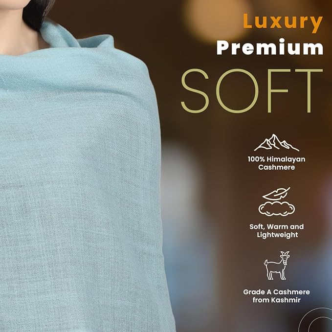 Pashmina ligera 100% cachemir del Himalaya miniatura 2