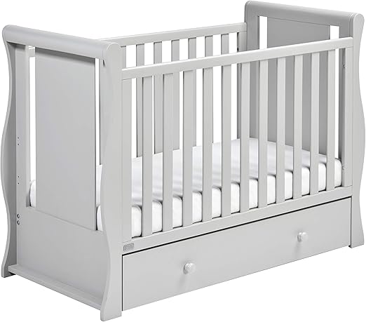 argos sleigh cot bed