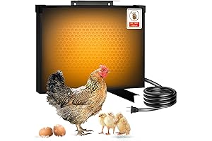 Pet Coop Heater for Outdoor Animals, 9ft Anti-bite Cable Radiant Heating Panel