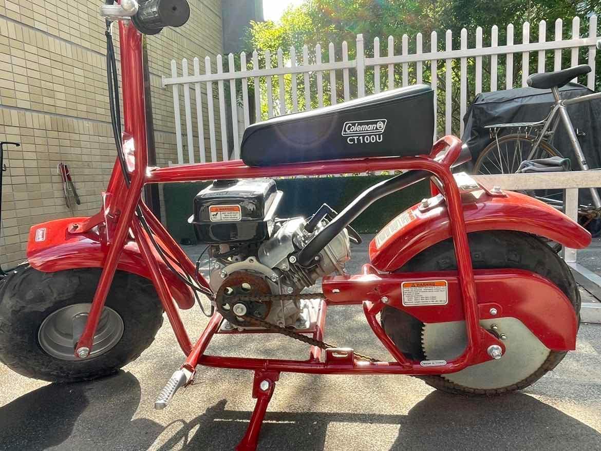 Central long Exhaust Pipe For Coleman CT100U 98cc Mini Bike For Predator 79cc 3HP Engine Parts Black