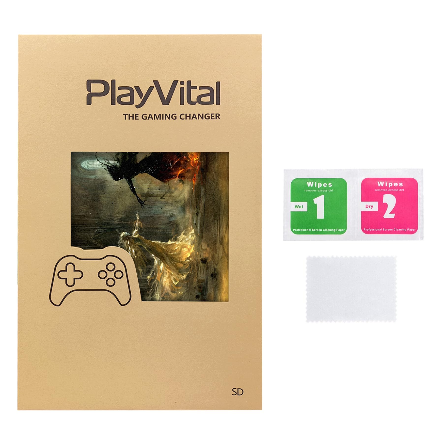 PlayVital Naklejka Skóry do Steam Deck OLED,Stickers Vinyl Kompatybilny z Steam Deck LCD,Skórka Naklejki Skórki-Spotkanie