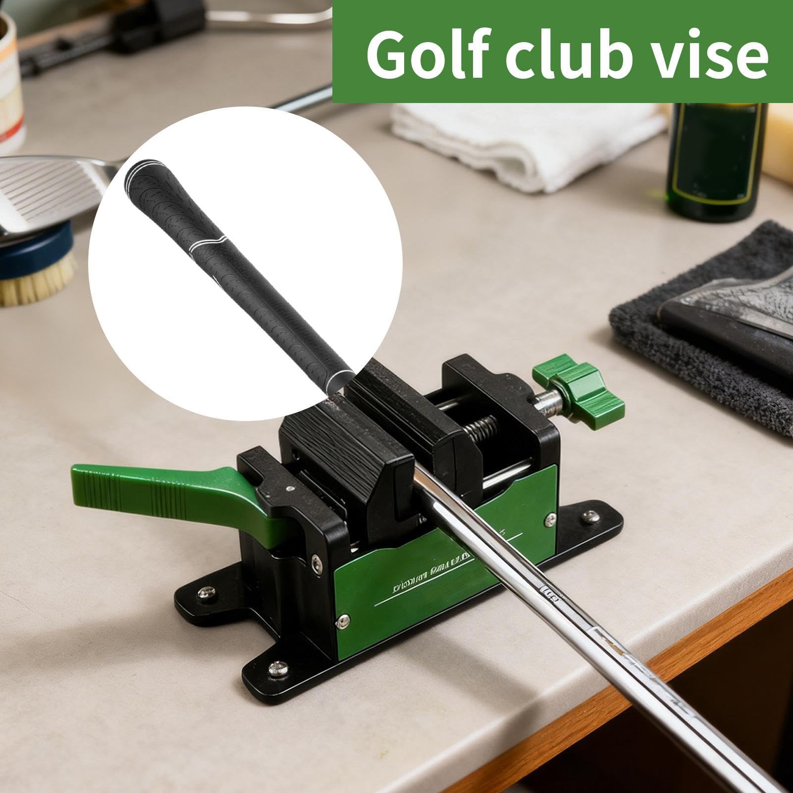 Morsetto Per Mazze Da Golf Da Golf Con Rilascio Rapido | Strumento Per Rimozione Prese E Bloccaggio Mazze Da Golf Per Riparazione Manutenzione Sostituzione Asta Installazione