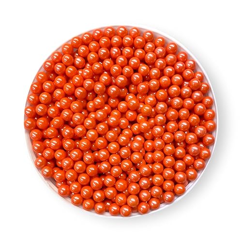 SugarMeLicious Gránulos de perlas comestibles para decorar pasteles, cupcakes, galletas, helados y postres, colores vibrantes, seguros para