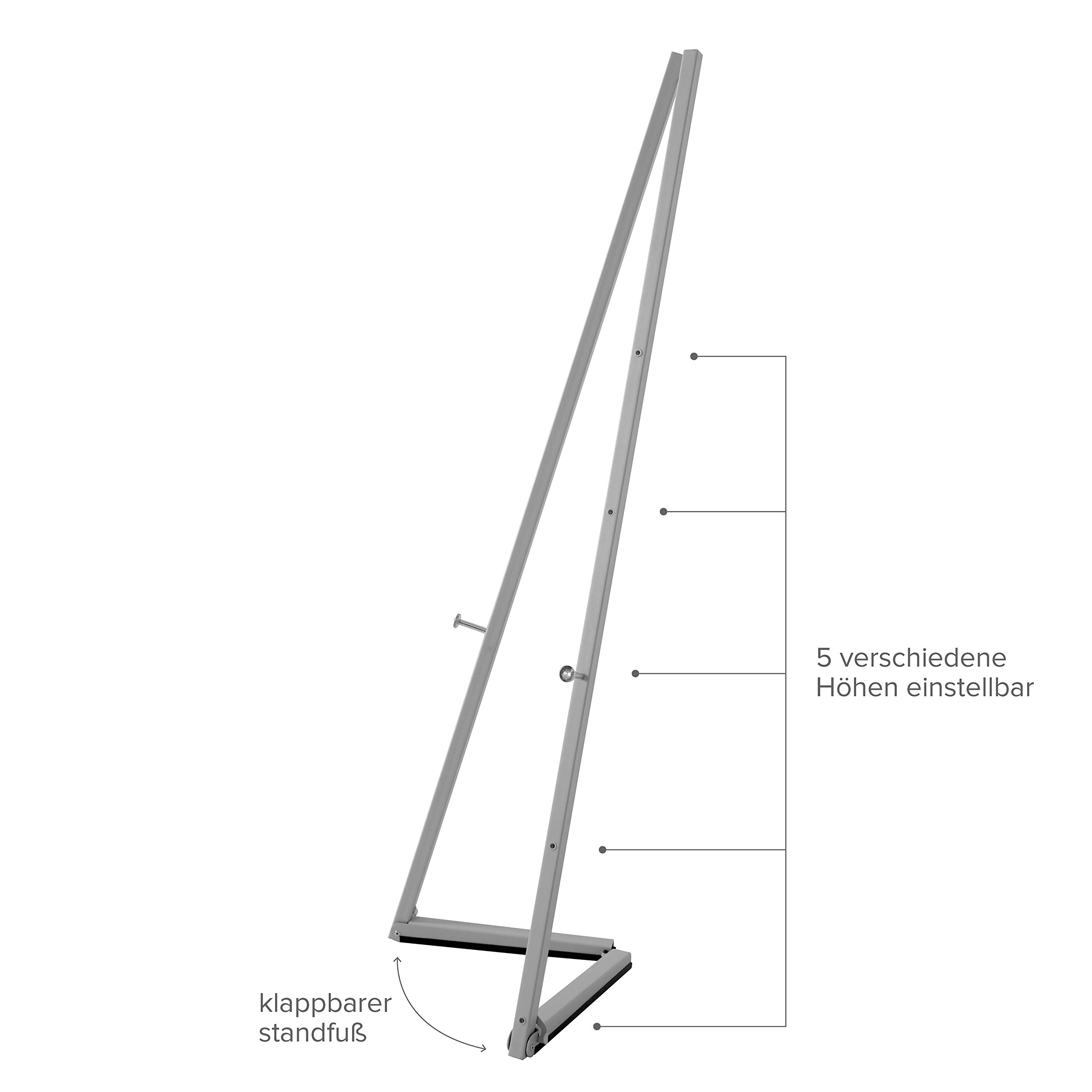mobilny mostek aluminiowy | srebrny uchwyt do malowania | duży sztalugi stołowe | aluminiowy sztalugi artystyczne, sztalugi ślubne, malowanie sztalugi dziecięce