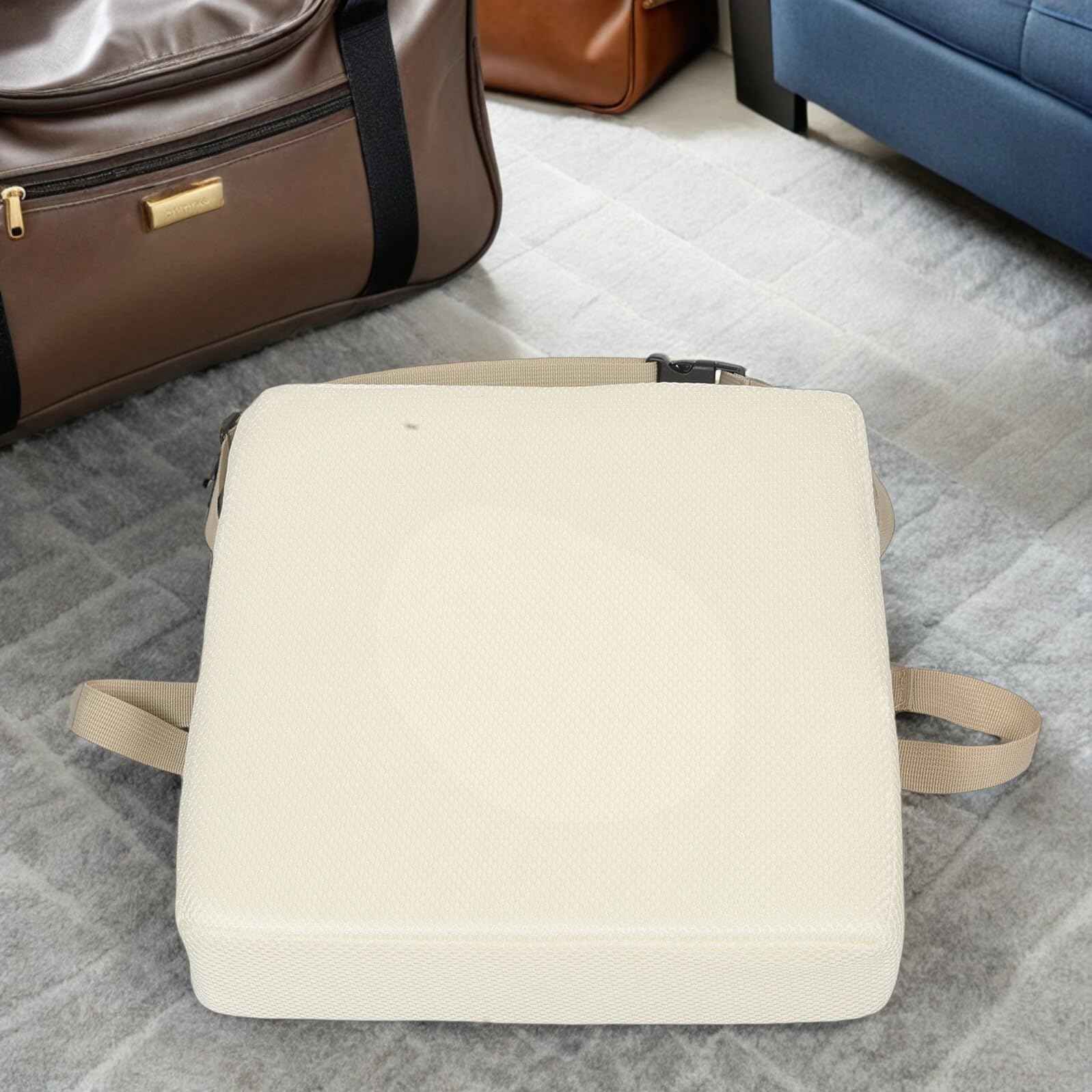 SUPVOX Cojín Elevador para Silla de Cocina Almohadilla Malla Transpirable de Nido de Abeja Reemplazo para Asiento Elevador de Silla Alta Comer Casa o Restaurante