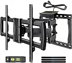 TV Wall Mount for 32-65 Inch, Mount with Swivel and Tilt, Full Motion TV Bracket with Articulating Dual Arms, Fits 16inch Studs, Max VESA 400X400 mm