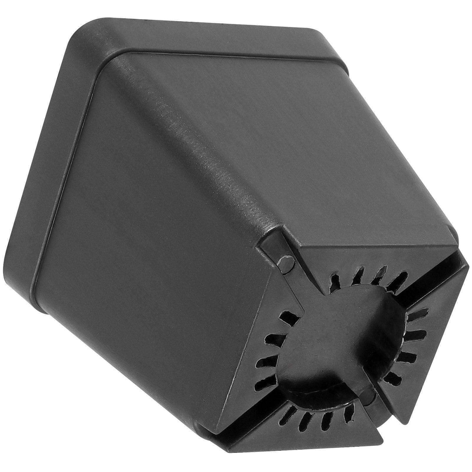 FAATCOI Lot de 120 pots carrés en plastique de 5,1 cm, pour transplantation, serre, pots de fleurs en plastique durable pour semis