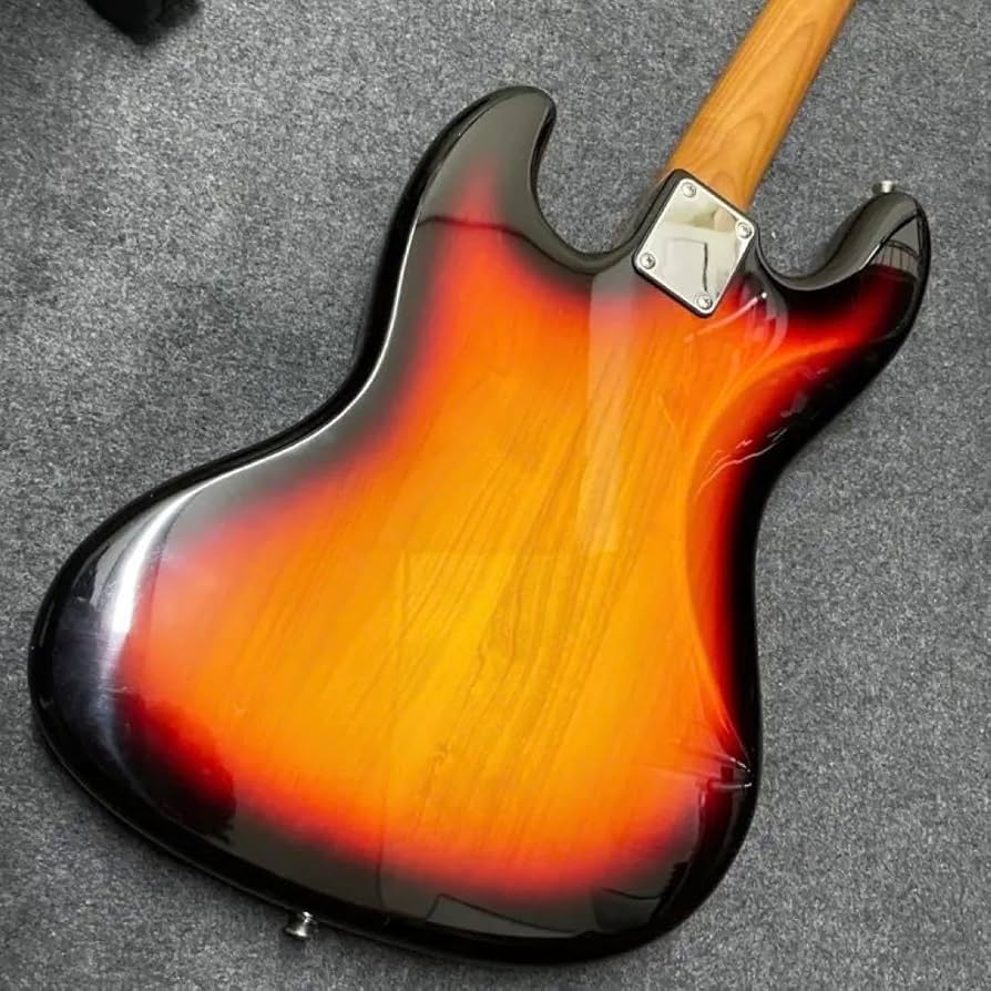 Amazon.co.jp: 光栄堂 BACCHUS ローステッドメイプル Jazz Bass エレキ