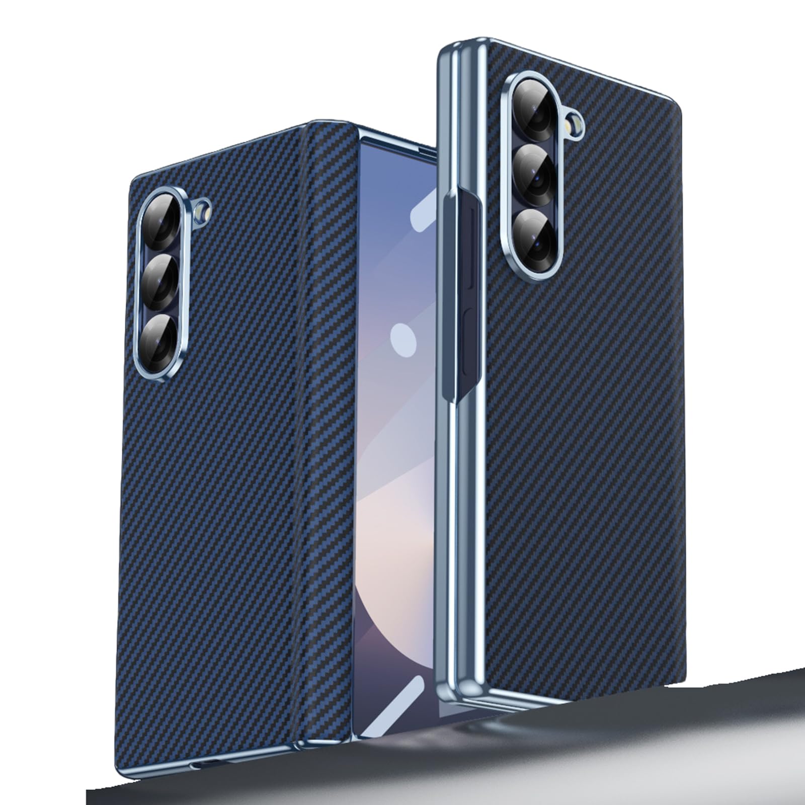 Cover Per Samsung Galaxy Z Fold 8 Ultra, Con Proteggi Schermo Placcatura