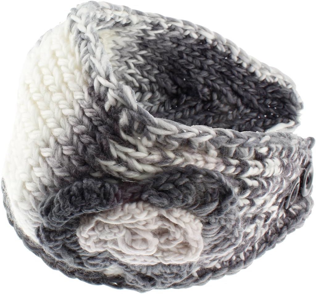 8829-24 NY Deal Knit Winter Headband Ear Warmer, Color 7