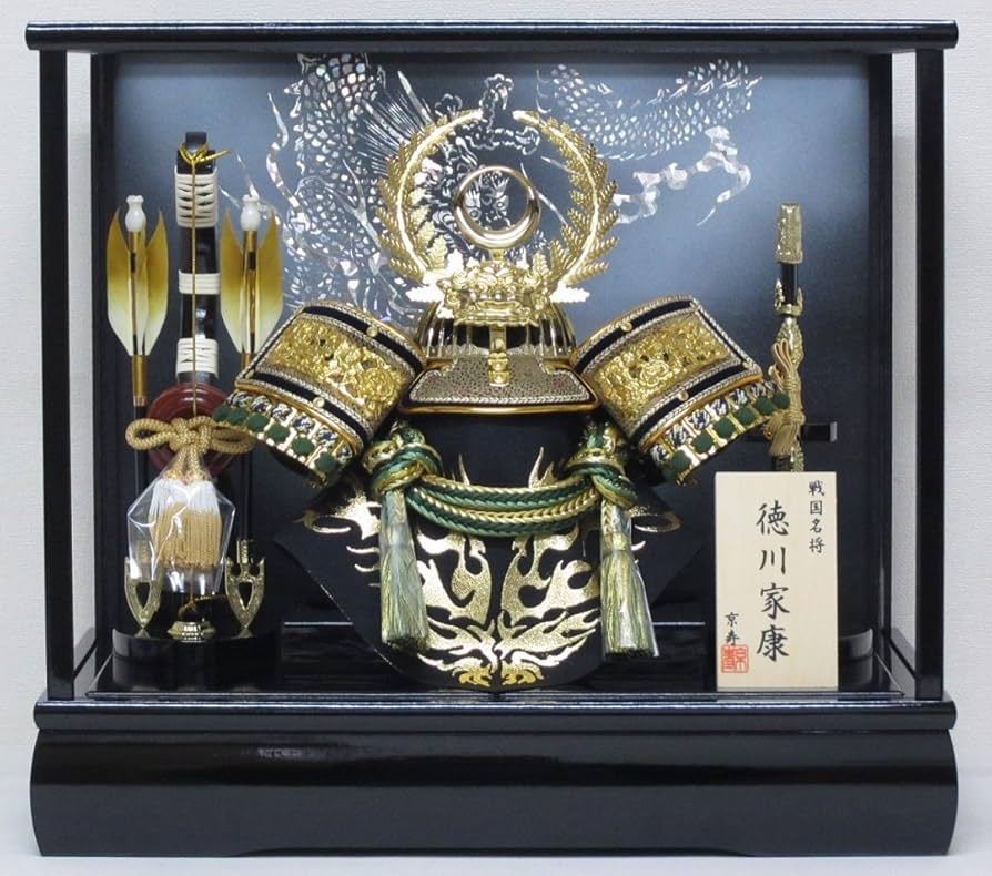 新品15万を12万兜飾 日米首脳会談お土産品】亜麻色縅満天金星兜（システムの都合上