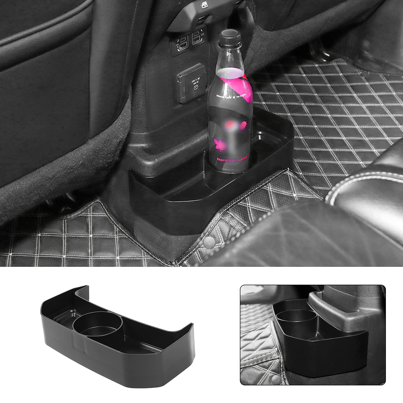 Buy Hoolcar for Jeep JL Rear Cup Holders Cap Rear Console ed Drink