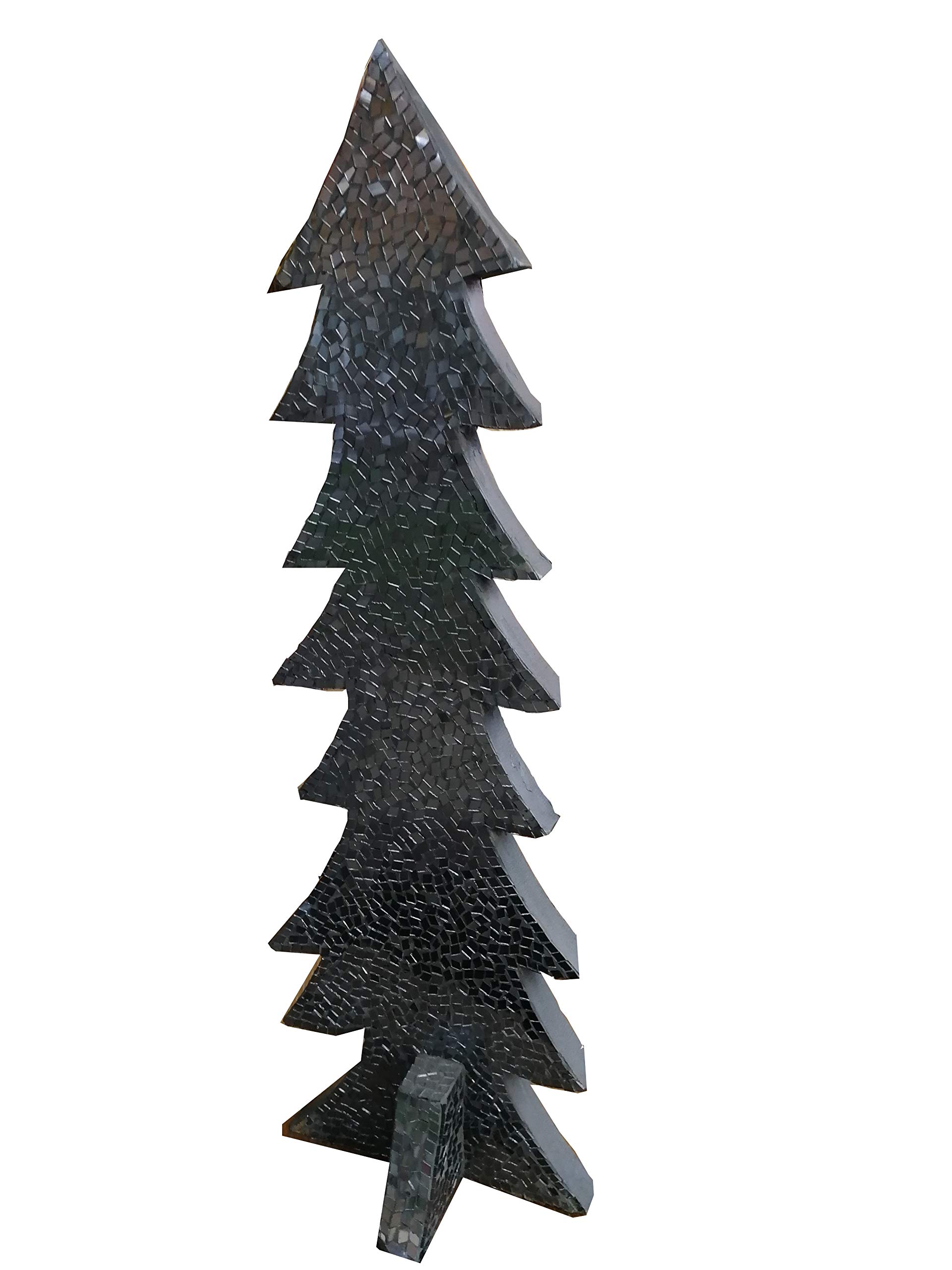 Arbre mosaïque décoration J-line sculpture salon et statue design