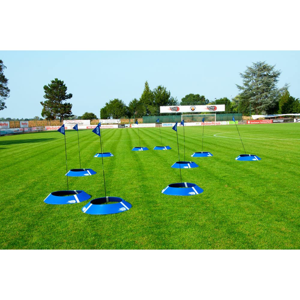 Golf Soccer Target : Set of 10 Targets for Golf Course - Soccer Training - Fun Soccer Precision