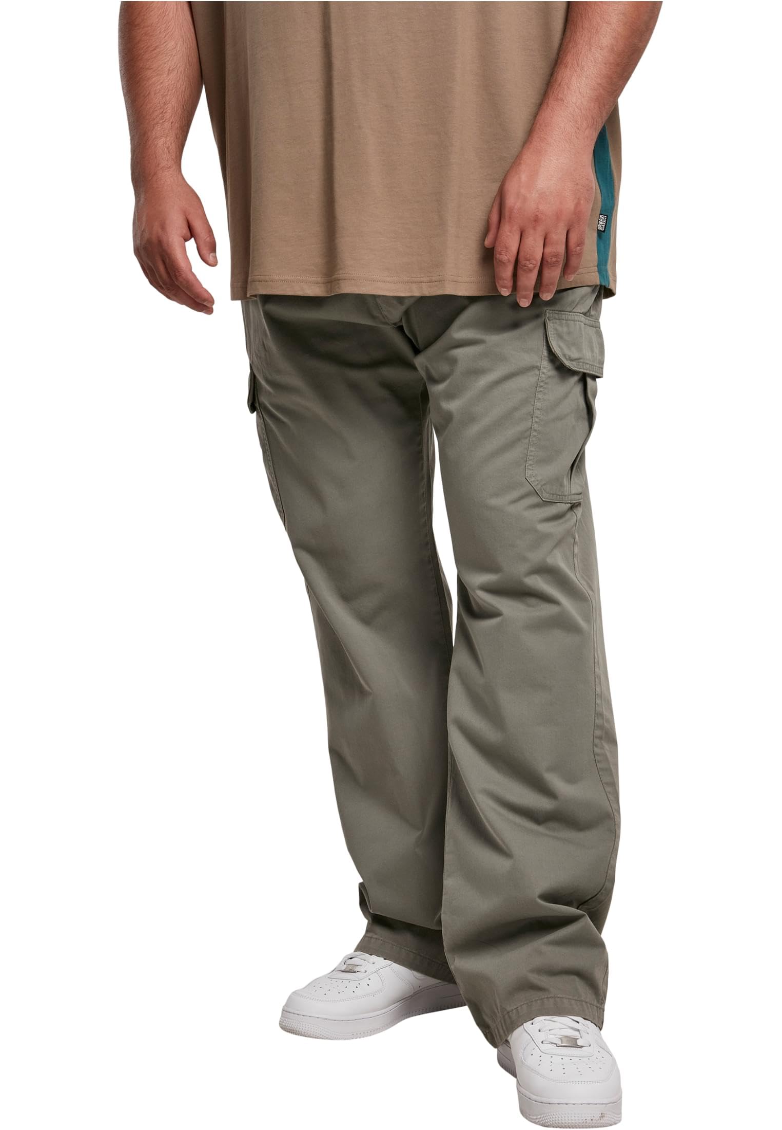 Urban Classics Men's Straight Leg Cargo Trousers