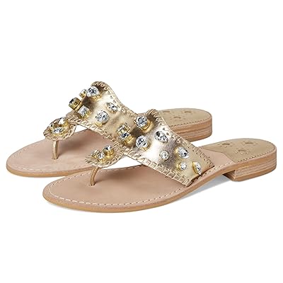 Jack Rogers Jacks Flat Jeweled Sandals Women