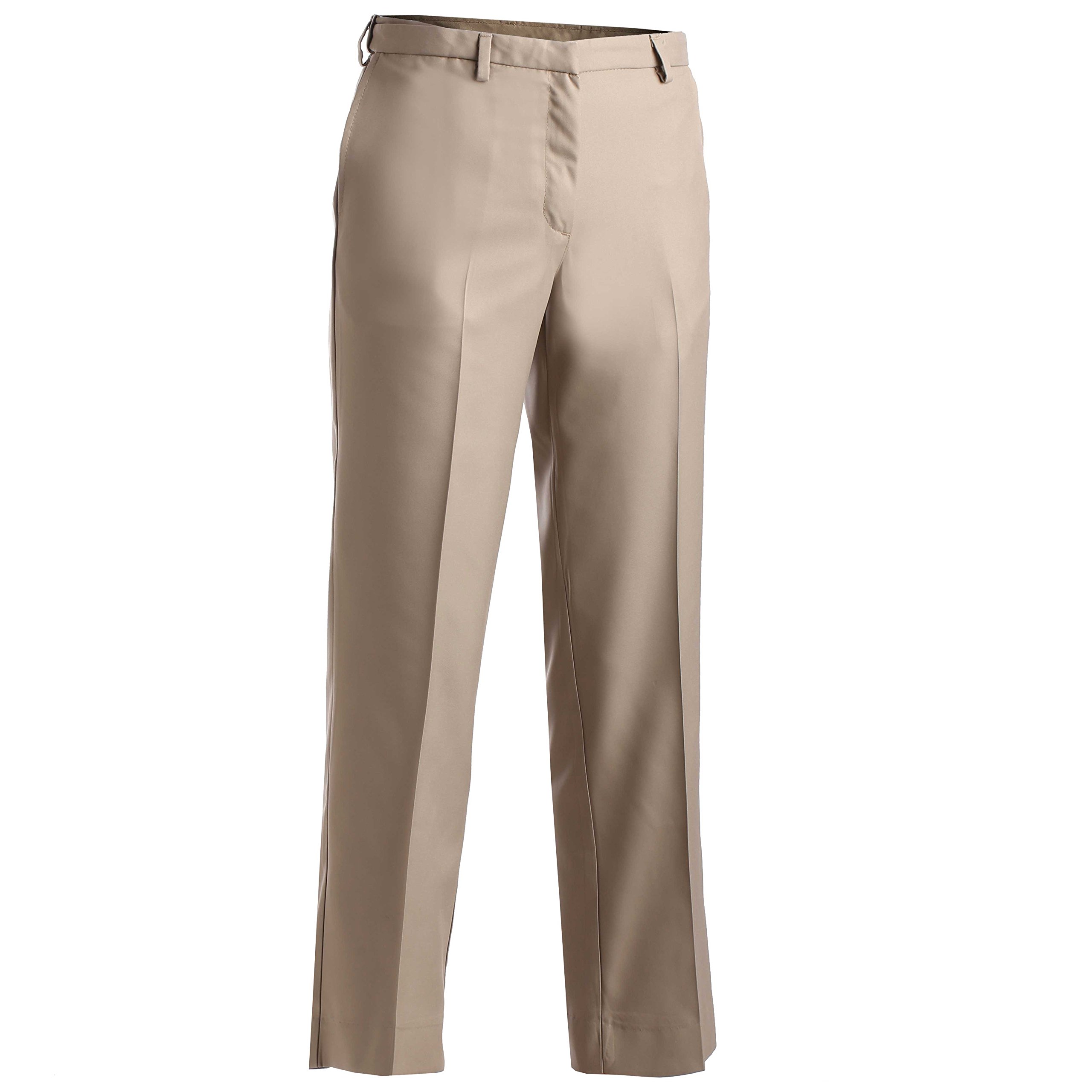 Averill's Sharper Uniforms Women's Ladies Microfiber Restaurant Pant 28W (W:48 H:59) Tan