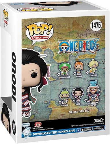 Miniatura 3 de Funko Pop! Animation: One Piece - Nico Robin - Orobi - (Wano) - Figura de vinilo coleccionable - Idea de regalo - Producto oficial - para niños y