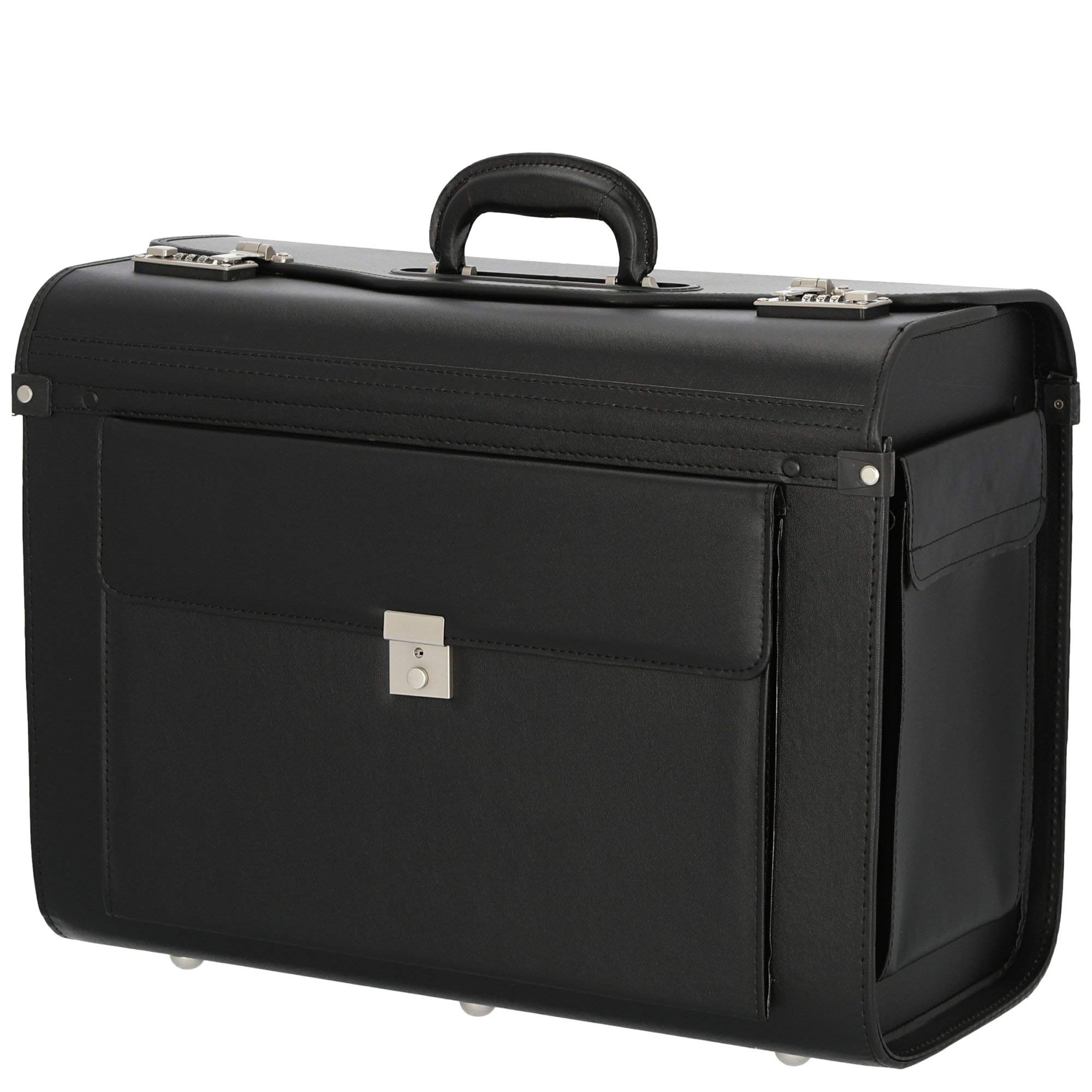 Pilotenkoffer 50 cm schwarz