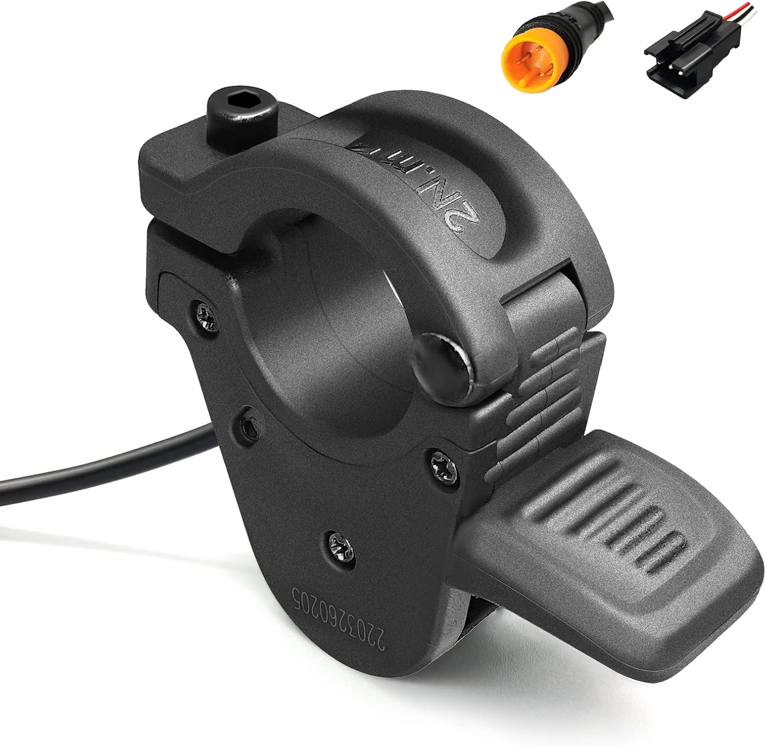 Ebike Thumb Throttle WUXING 300X Right/Left Hand Quick Disassembly Throttle for 24V 36V 48V 60V