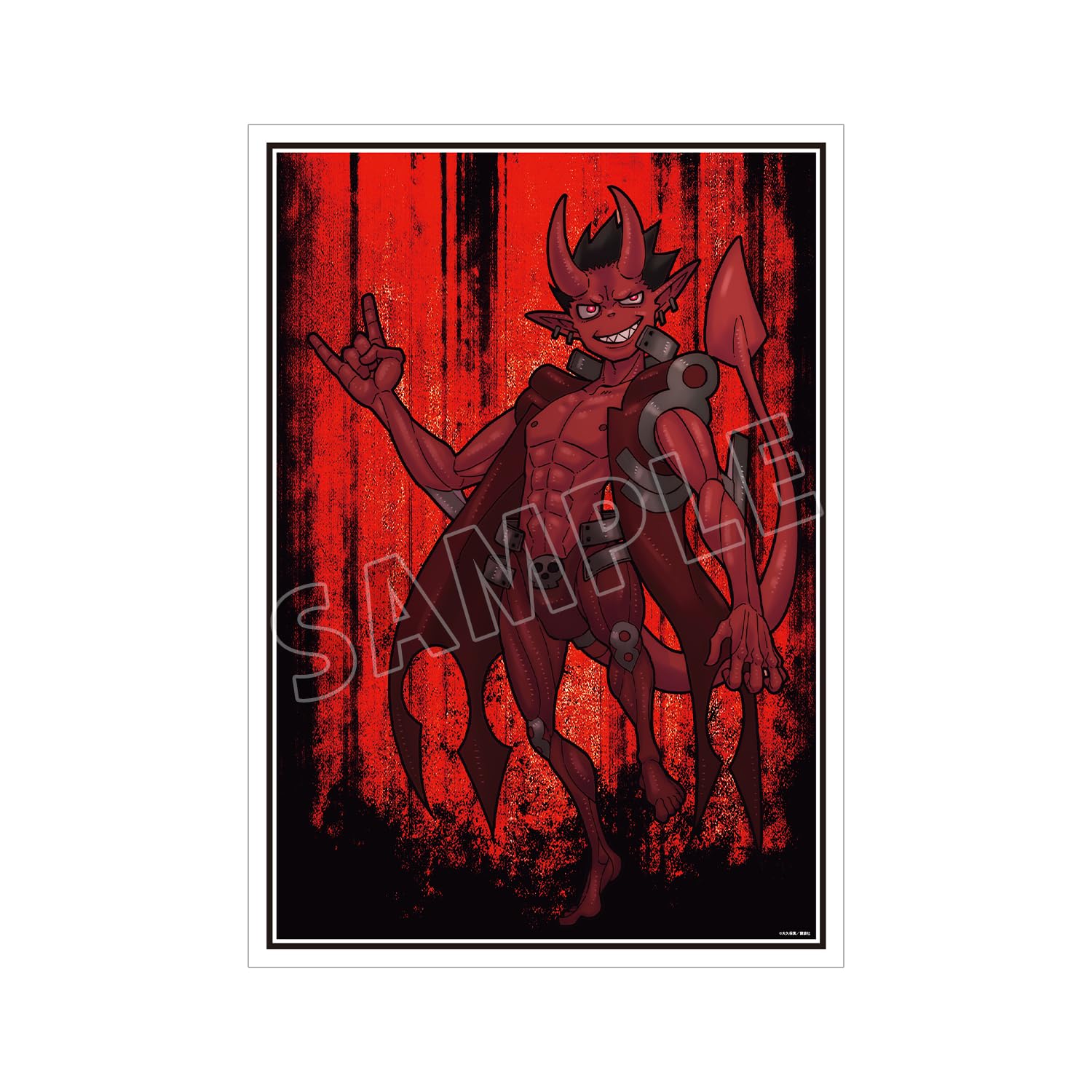 Amazon.co.jp: 漫画『炎炎ノ消防隊』 森羅 日下部 A3マット加工