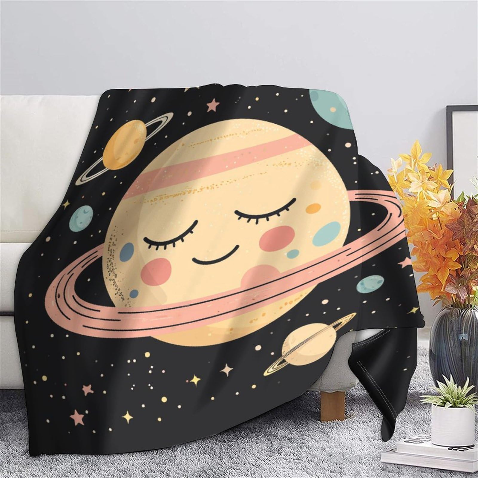 Coperta in morbido pile di flanella, regalo di compleanno per amici, famiglia, regalo di Natale per amici e partner, coperta natalizia per divano e letto, 150 x 200 cm