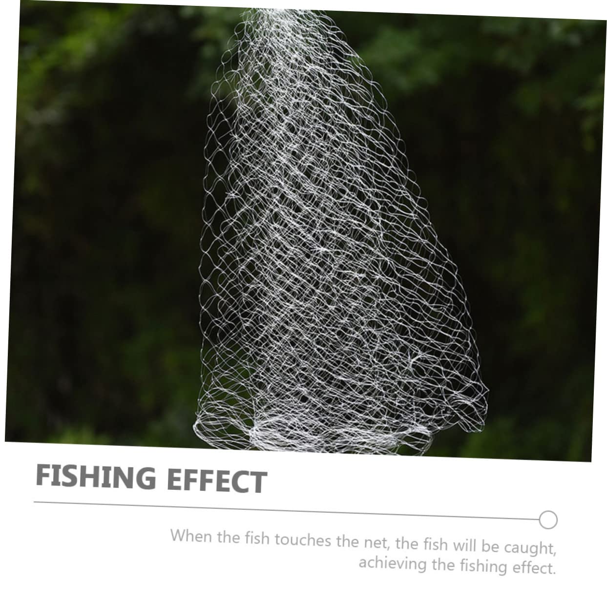 Mipcase Fish Net 11 Mesh Fishing Nets Compact and Portable The Essential Fishing Trap for Landing Fish