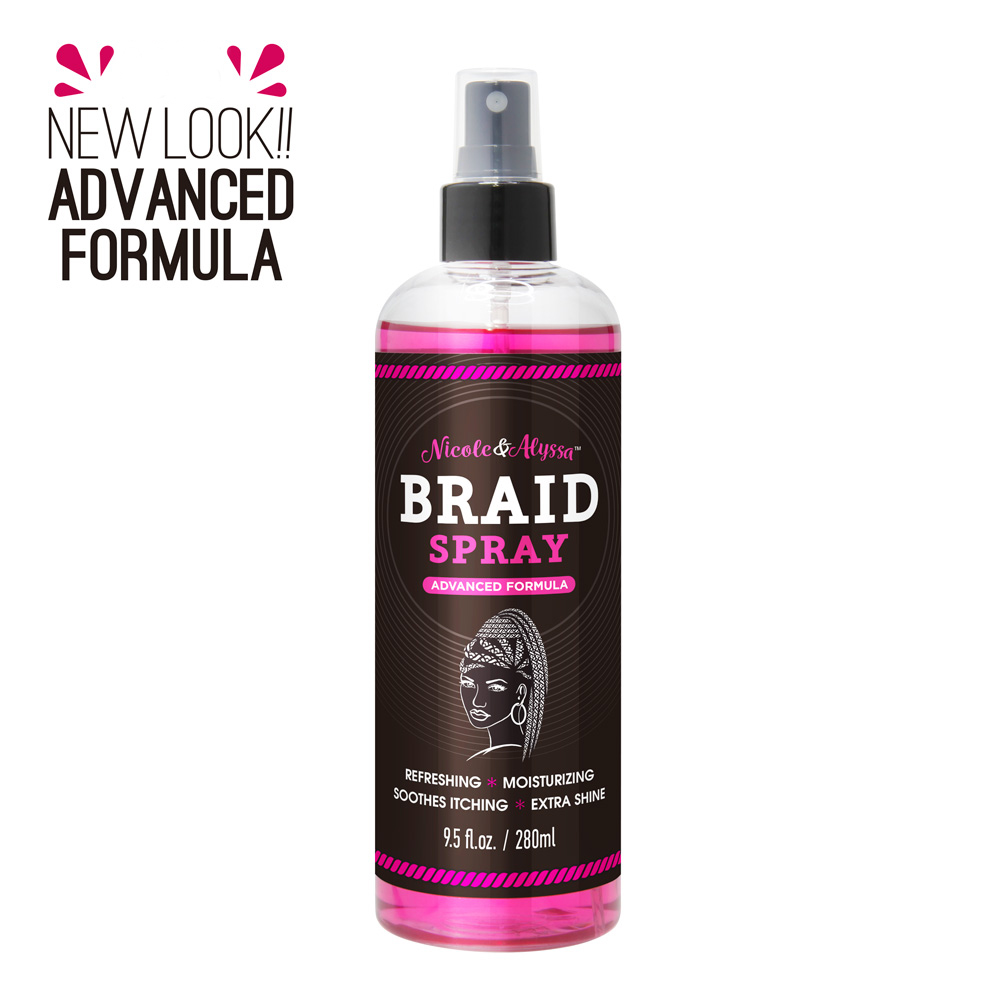 Amazon.com : Nicole & Alyssa Braid Spray 9.5oz – for BOHO, Box