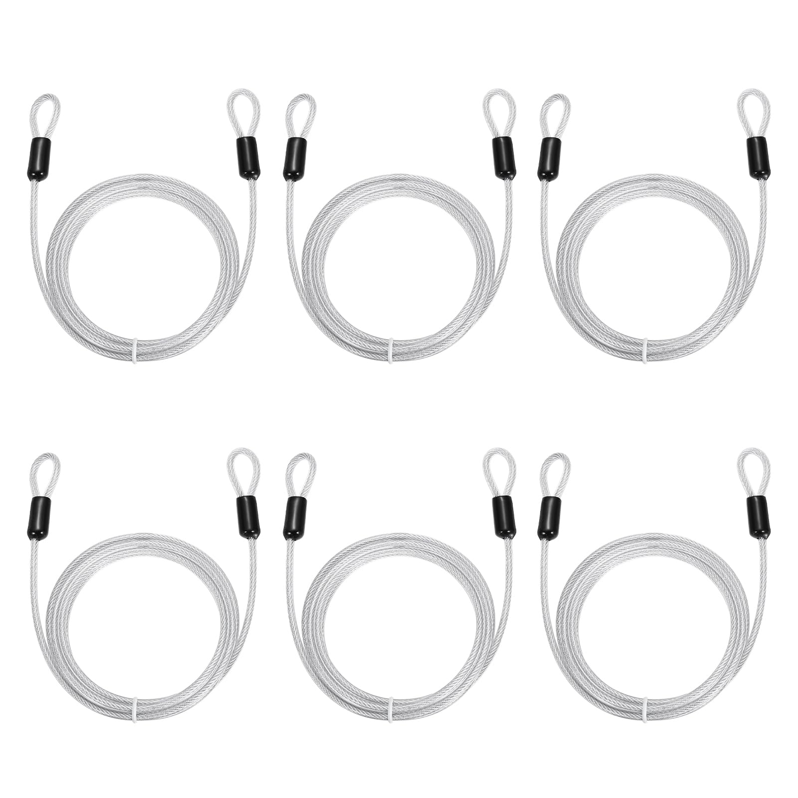 Câble antivol de sécurité en acier inoxydable avec revêtement vinyle PATIKIL
