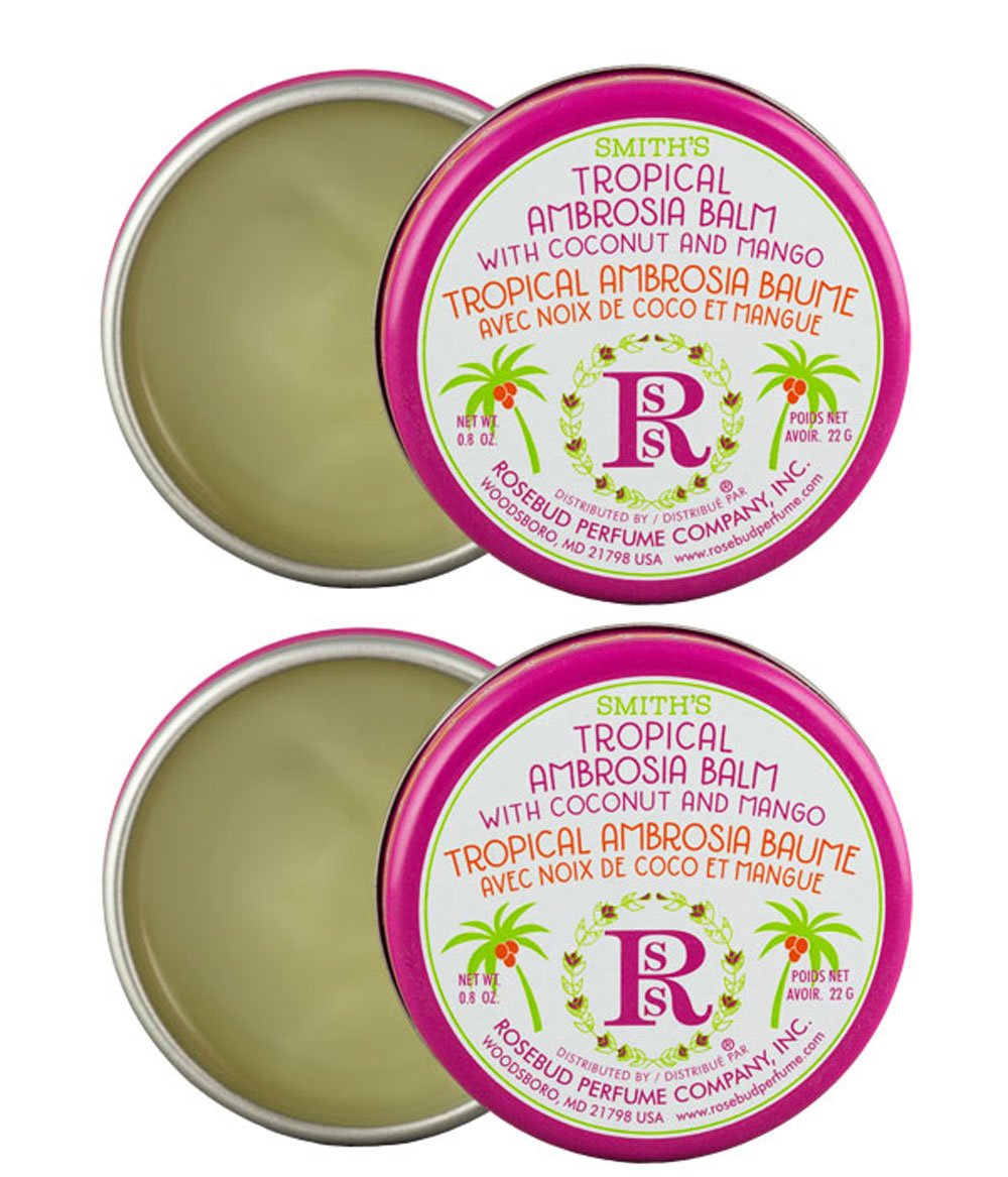 Salve Tropical Ambrosia Balm 0.8 oz tins - 2 Pack