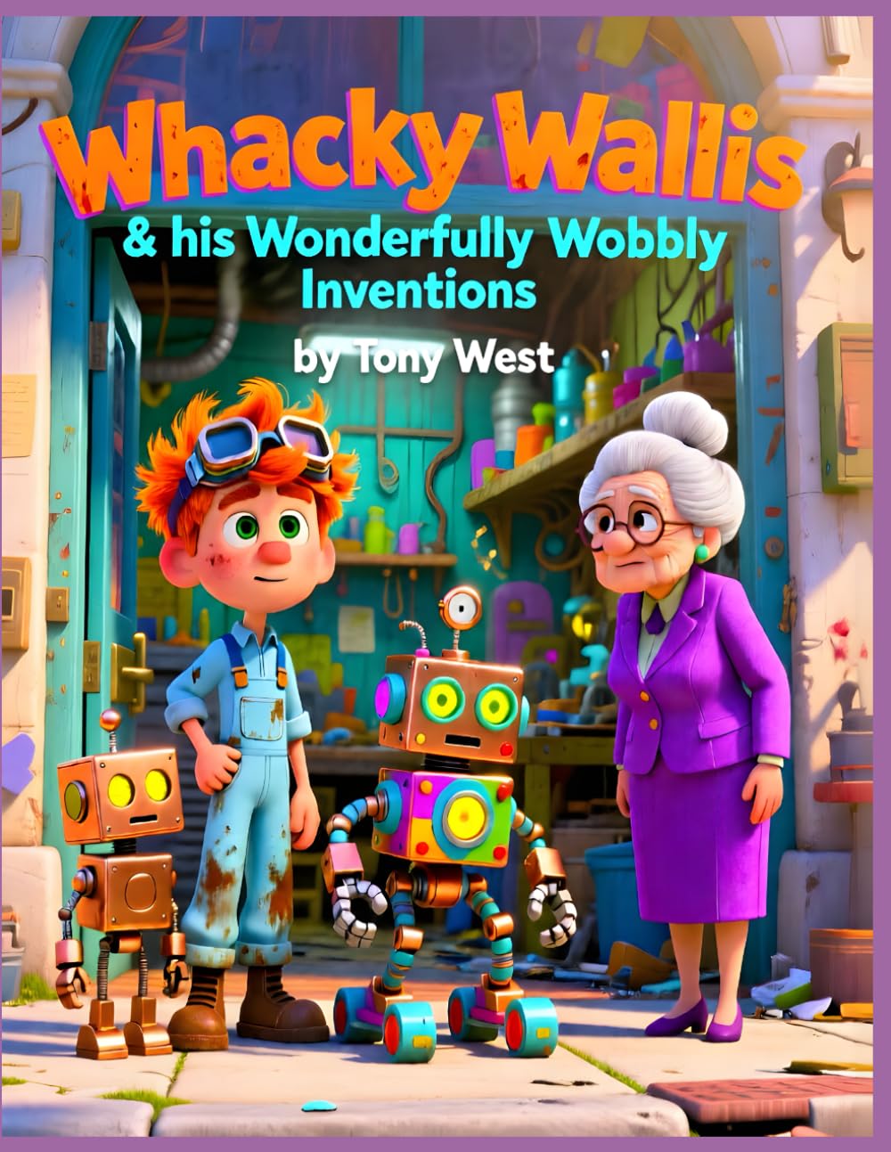 Whacky Wallis and his Wonderfully Wobbly Inventions: A Hilarious Picture Book About Big Ideas, Brilliant Mistakes, and Never Giving Up