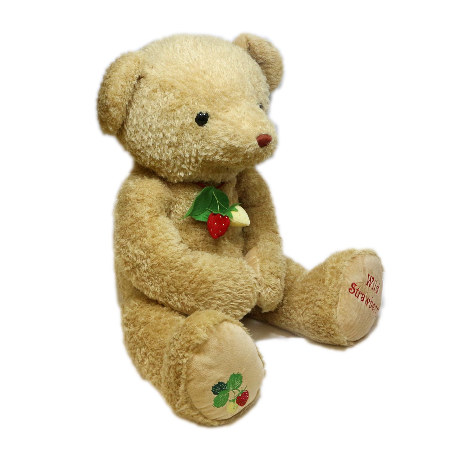 くまのぬいぐるみ　ワイルドストロベリー　ベージュ　LL Amazon.co.jp: ワイルドストロベリー ベアー LL ベージュ 457-1300