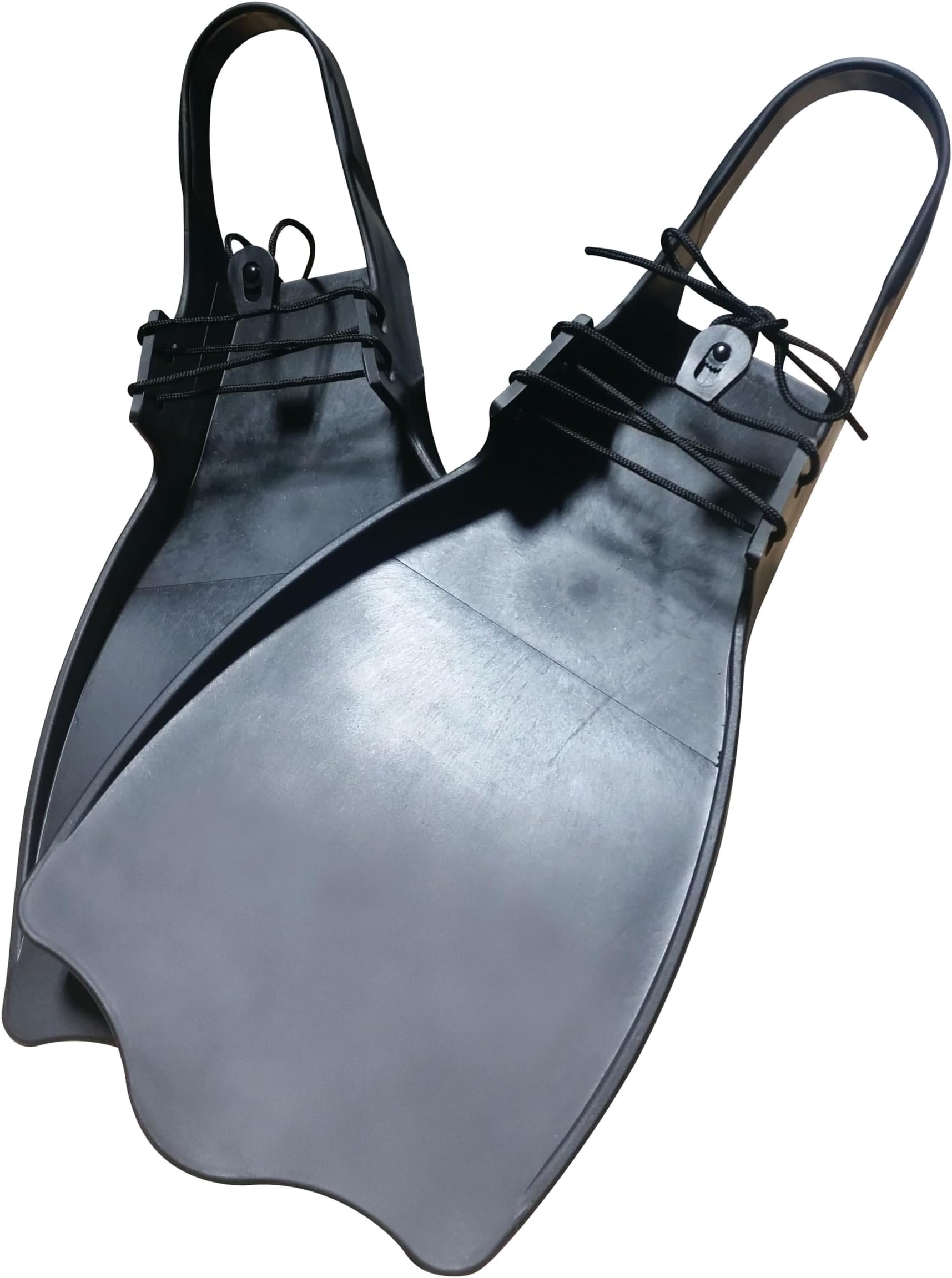 Wading Fins for Float Tube Fishing - Standard Lace Style and Elite Buckle Style Angling Fins for Float Tube Fishing - Fits Boot Sizes 6-13 (Made by Caddis Sports)