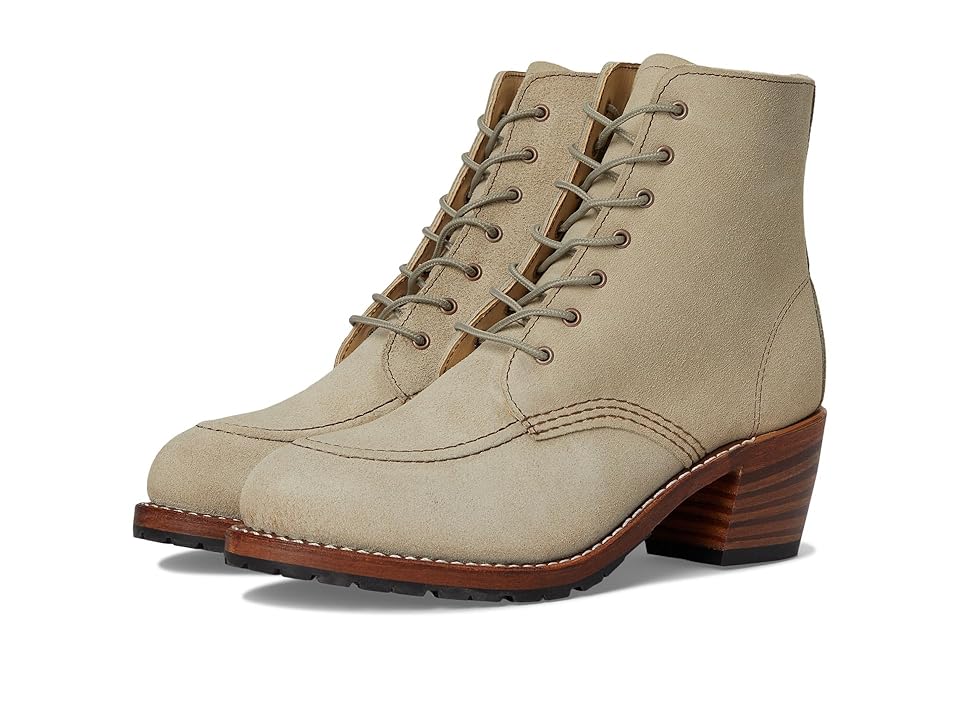 Red Wing Heritage Clara Women's Lace-up Boots White Sands : 9 M (B), Leather