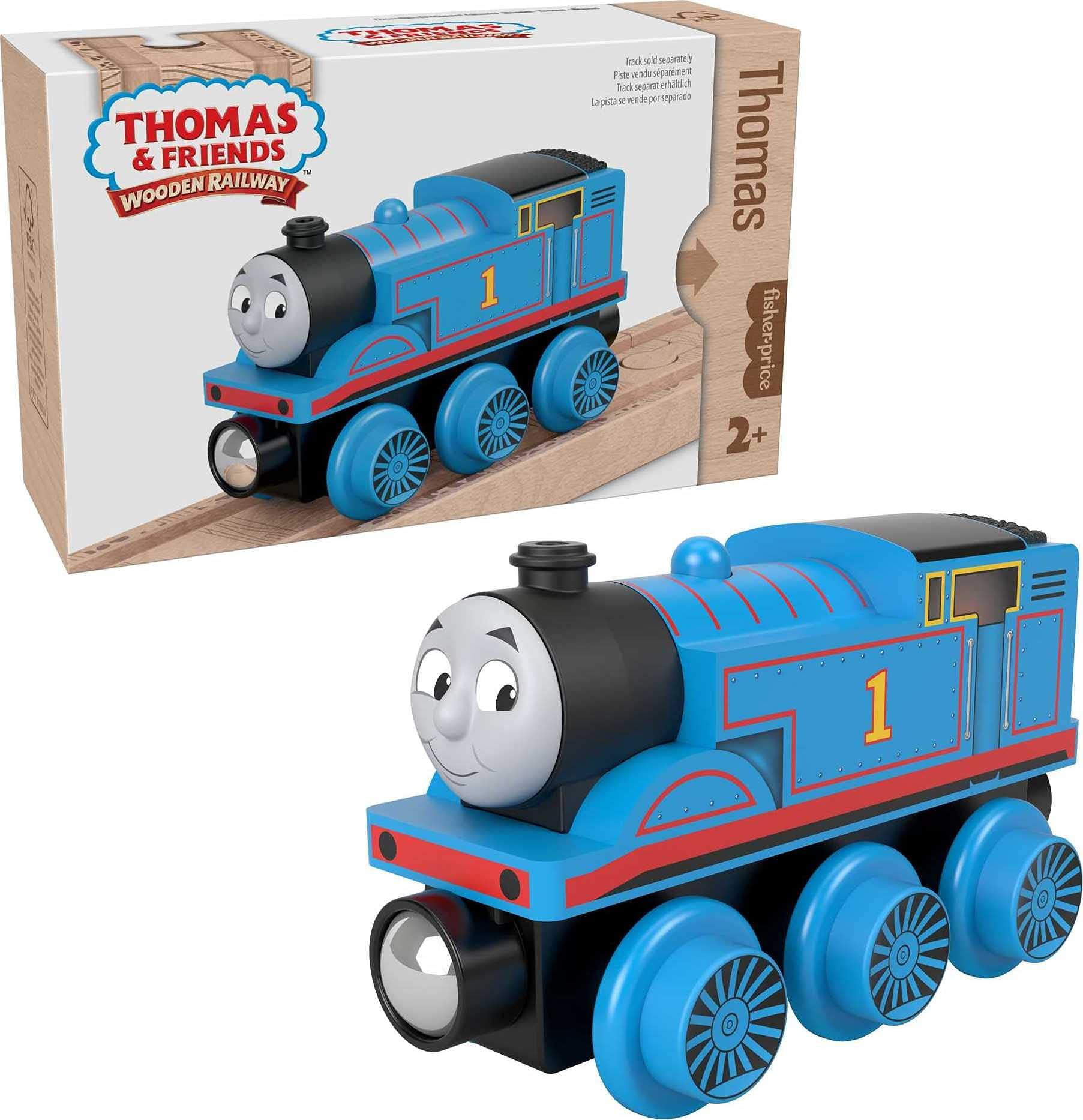 Thomas & Friends Fisher Price-Kids, And Wood Engine Blue