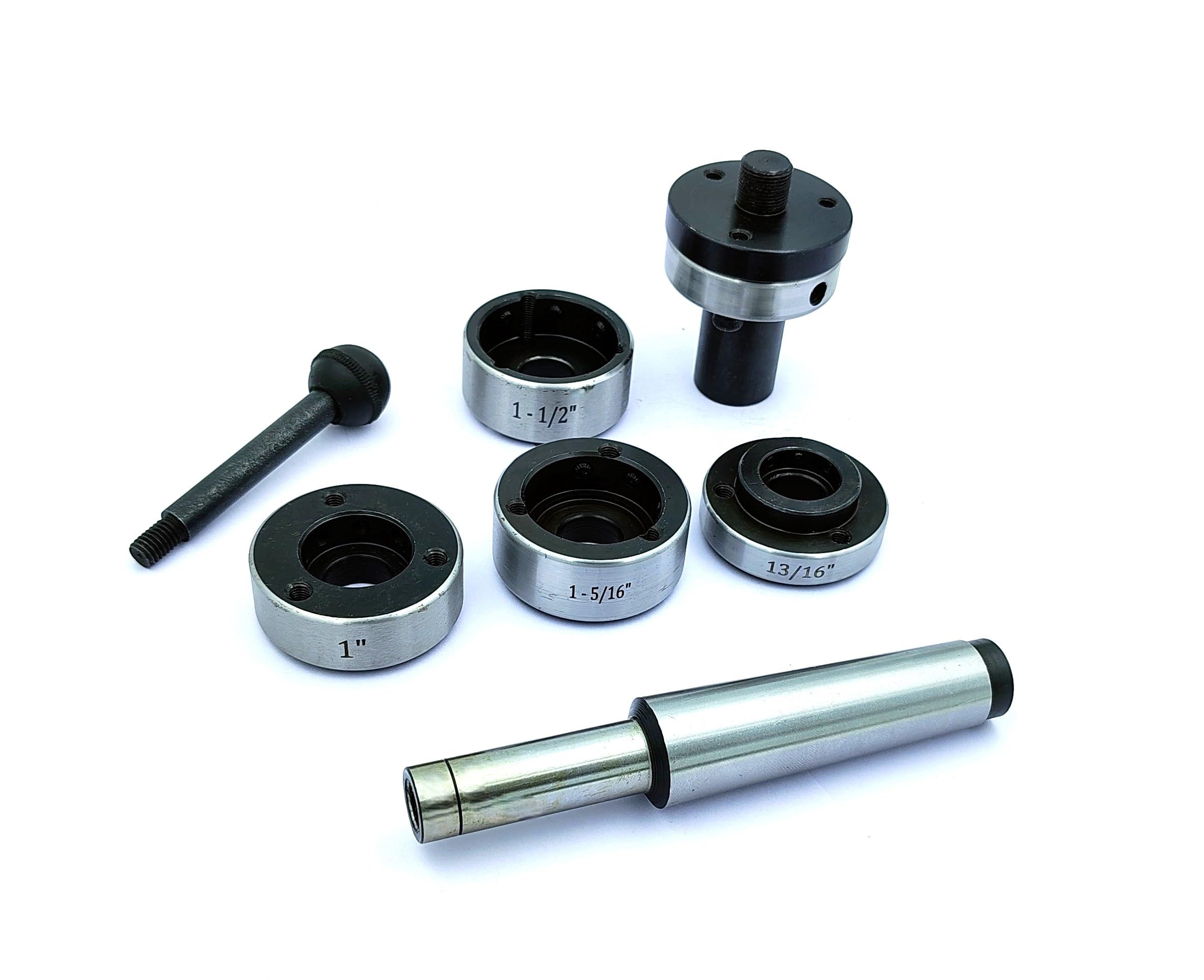 AD INTERNATIONAL A.D. New Supreme Tap & Die Holder Set for Lathe - Tapping Threading Reaming Drilling (MT2)